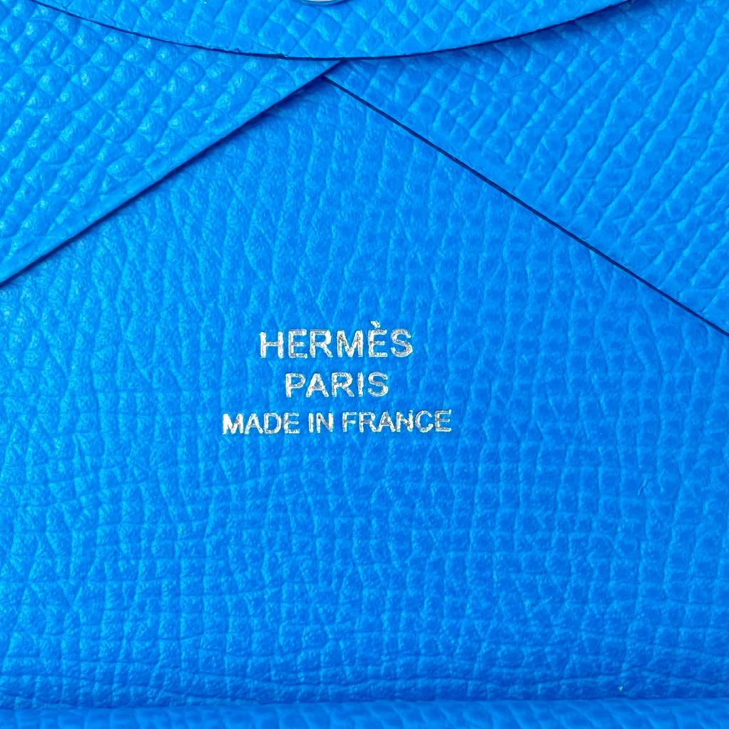 Used HERMESCoin Case Blue Women