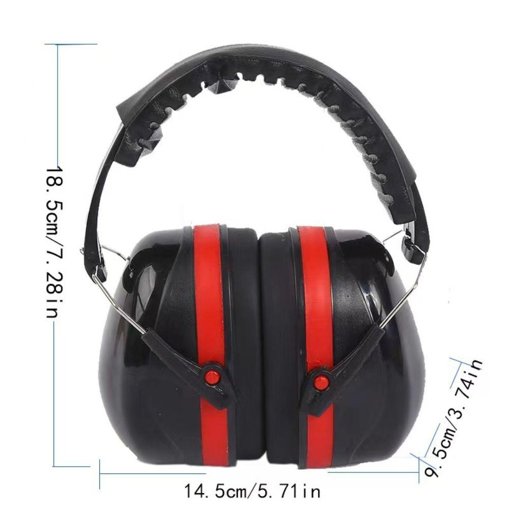Noise Reduction Anti-Noise Head Earmuff SNR-35dB Ear Protector Ear Defenders  Sleeping Study