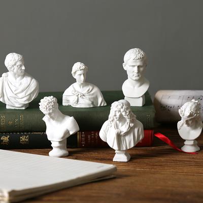 Miniature Ornaments Art Students Sketching Resin Imitation Plaster Statue Crafts Three-dimensional Desktop Jewelry Small Ornamen