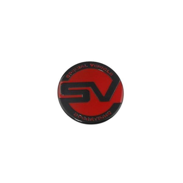 Car SV Special Vehicle Operation Logo Emblem Badge Trunk Decals Body Side Fender Sticker