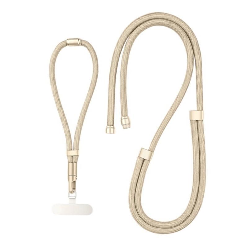 Strong Wristband Multifunction Adjustable Phone Neck Strap with Not Loss Locking Clip Upgrades Strap for Mobile Devices