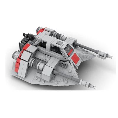Compatible Building Block Planet Series-125972 Ultimate Human Snowmobile Assembly Kit