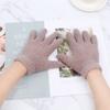 Years Old Boys Girls Baby Soft Warm Lovely Full Fingers Coral Plush Mittens Candy Color Kids Gloves