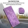 For iPhone 16 Plus Case PU Leather Wallet Phone Cover Elephant Pattern