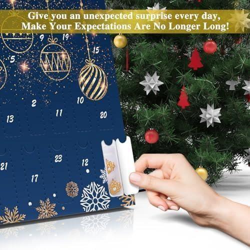 Calendrier de l'Avent Bijoux - Aifanciey - 24pcs - Femme - Alliage - Bleu