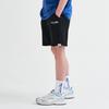 CODE I'M Authentic Logo Print Loose Fit Shorts Black