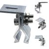 Solar Standing Seam Clamp Aluminum, Color Steel Tile Solar Panel Mounting Clamp, Solar Roof Mount Fixture for PV System