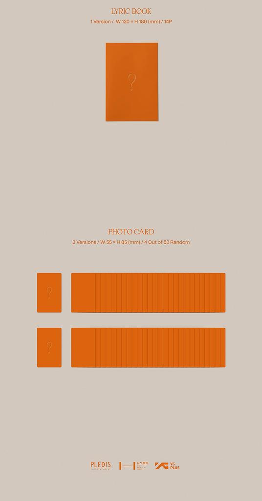 Photo SEVENTEEN Face the Sun Korean Edition Signed Photo [Dino ver.] [Signed Included] - (CARAT ver.) [Additional Bonus Included]