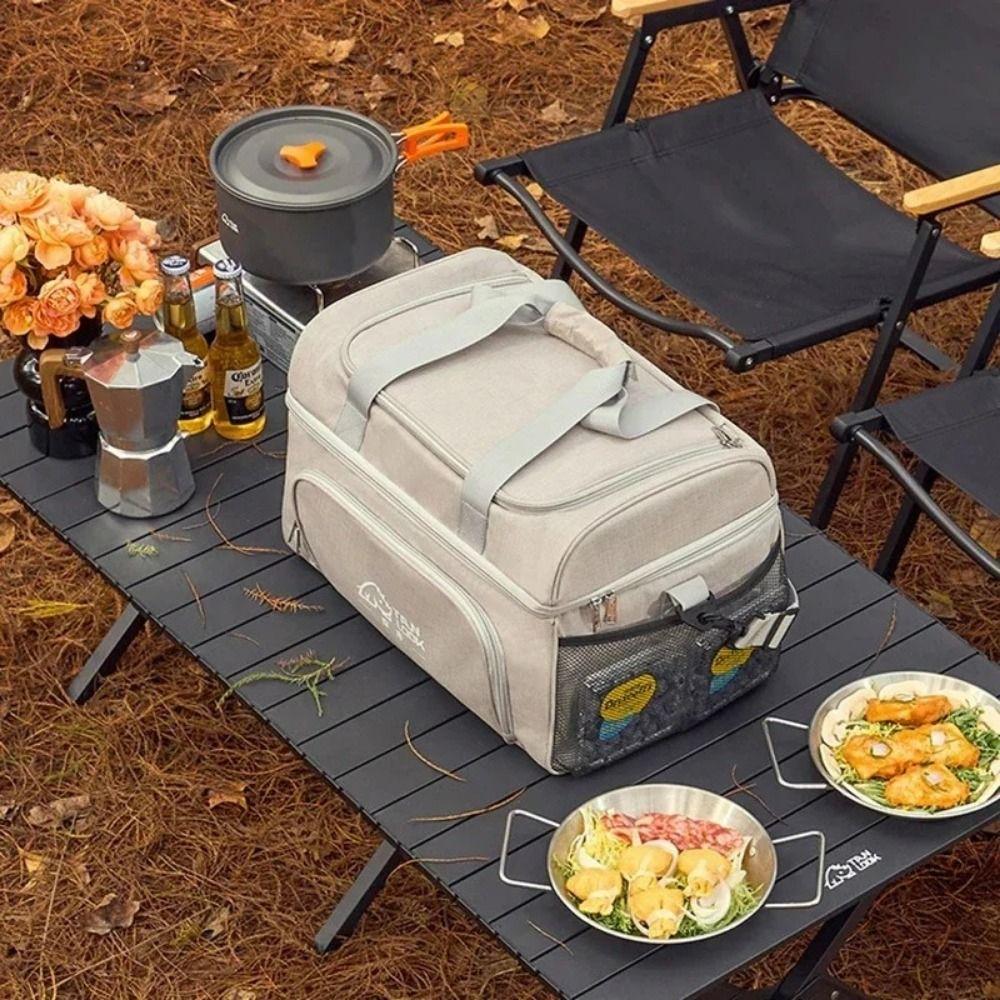 Thermal Insulated Cooling Box Large Capacity Thermal Bag Insulated Bag Exploring Outdoor