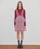 Sinun Tulle Midi Dress (Greyish Pink)