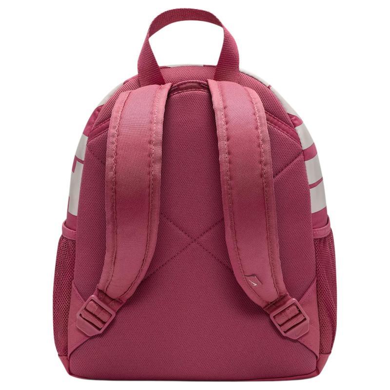 Nike Benassi JDI Recycled Polyester Backpack Mini Kids' Beet & White & Gold Purple & Top White Casual DR6091-634