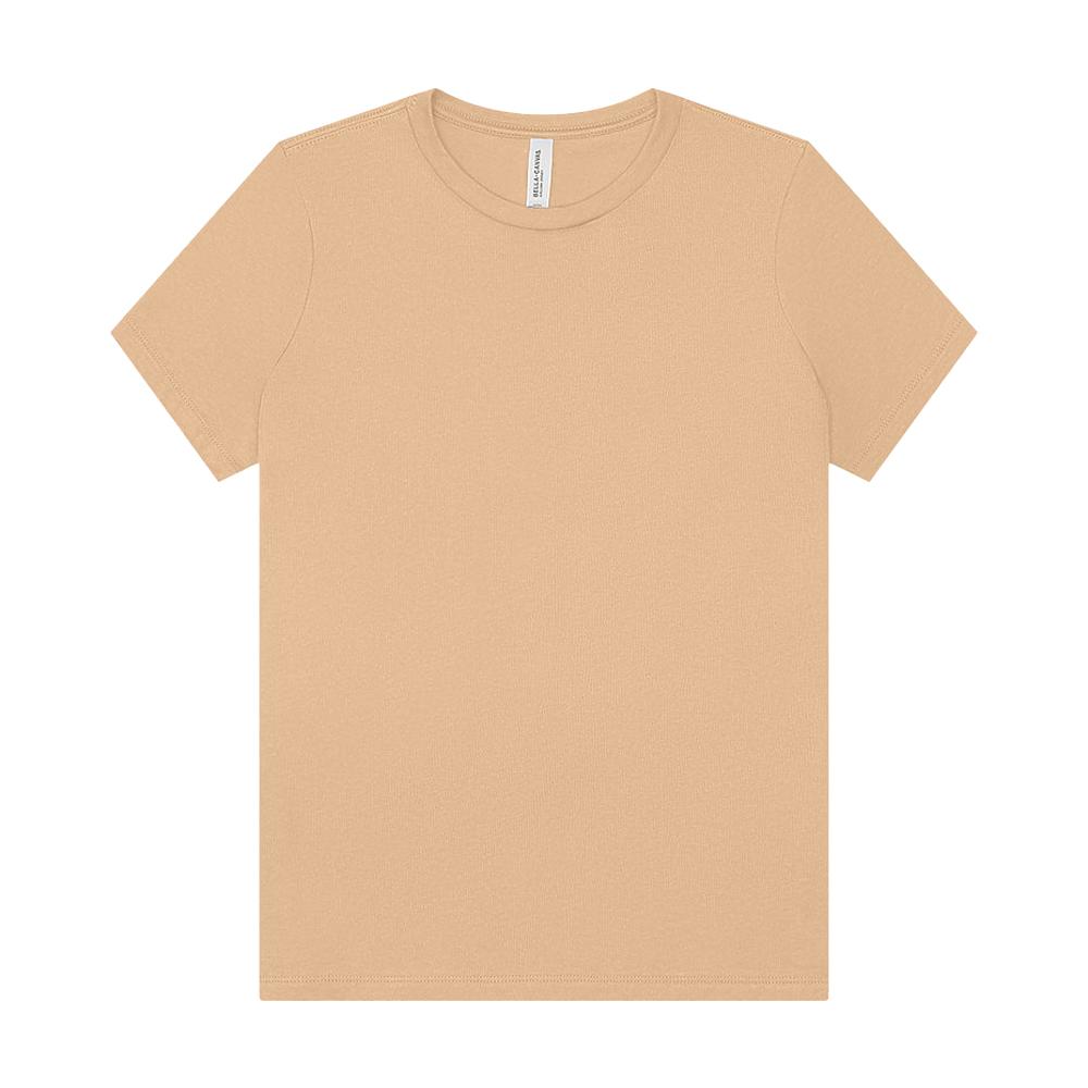 Bella + Canvas Womens/Ladies Jersey Relaxed Fit Short-Sleeved T-Shirt