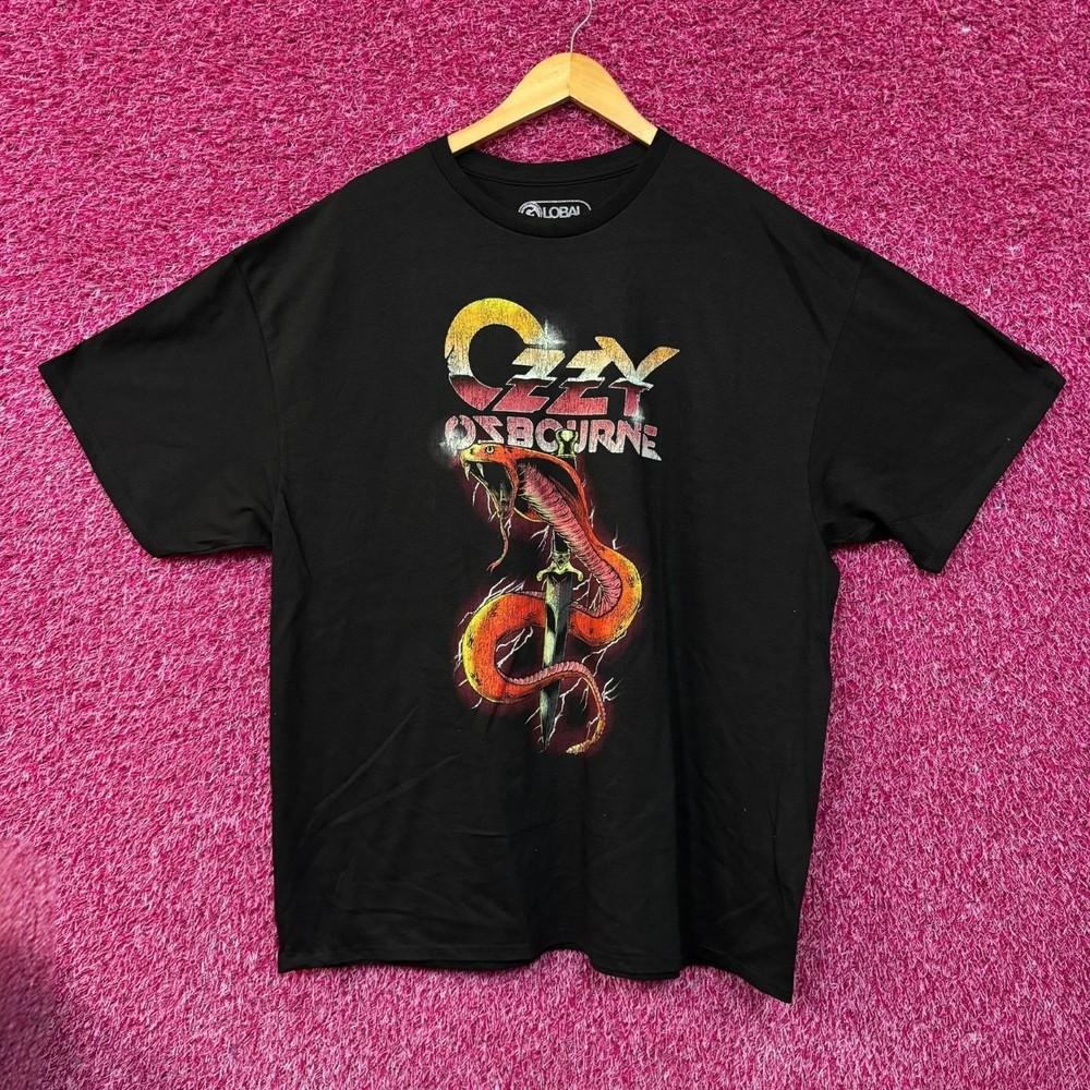 Ozzy Ozbourne Cobra Logo Vintage Style TShirt 2XL Unisex T-Shirt M