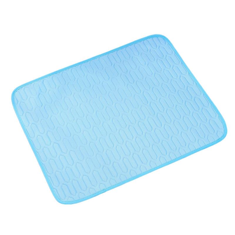 Large Cooling Pet Bed for Dogs & Cats - Extra-Large Summer Cooling Pad with Breathable Mesh & Moisture-Wicking, For Bed, Couch