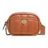 New Camera Leather Camera Bags Small Square Bag Crossbody Bags Shoulder Bags Small Size Women's Caramel Brown C4814-B4NL4