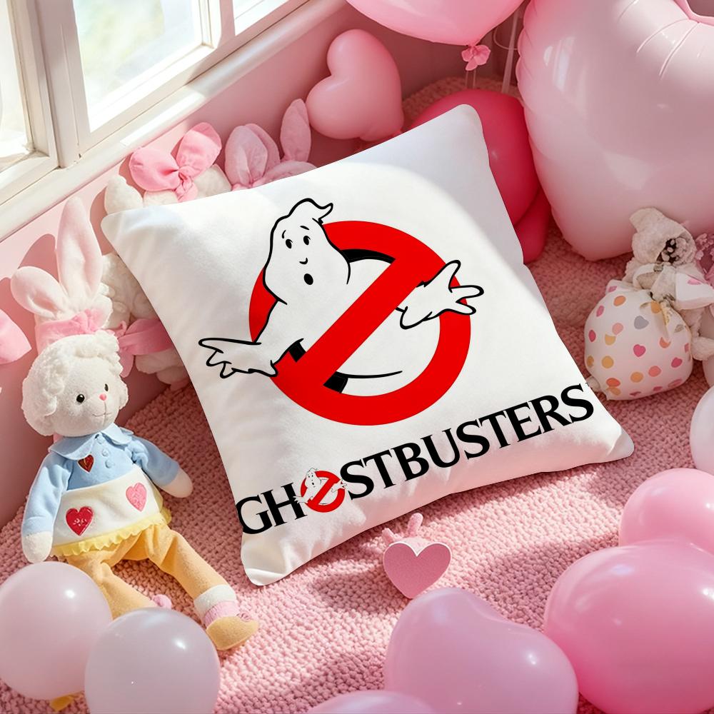 G-Ghostbusters Movie Cushion Cover Pattern Printed Pillowcase for Living Room Sofa Cushion Cover & Bedroom Decor