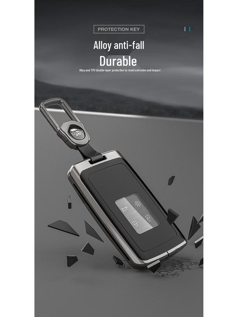 Renault Koleos Schlüsselhülle: Metallschutzgehäuse für Dongfeng Renault Modelle