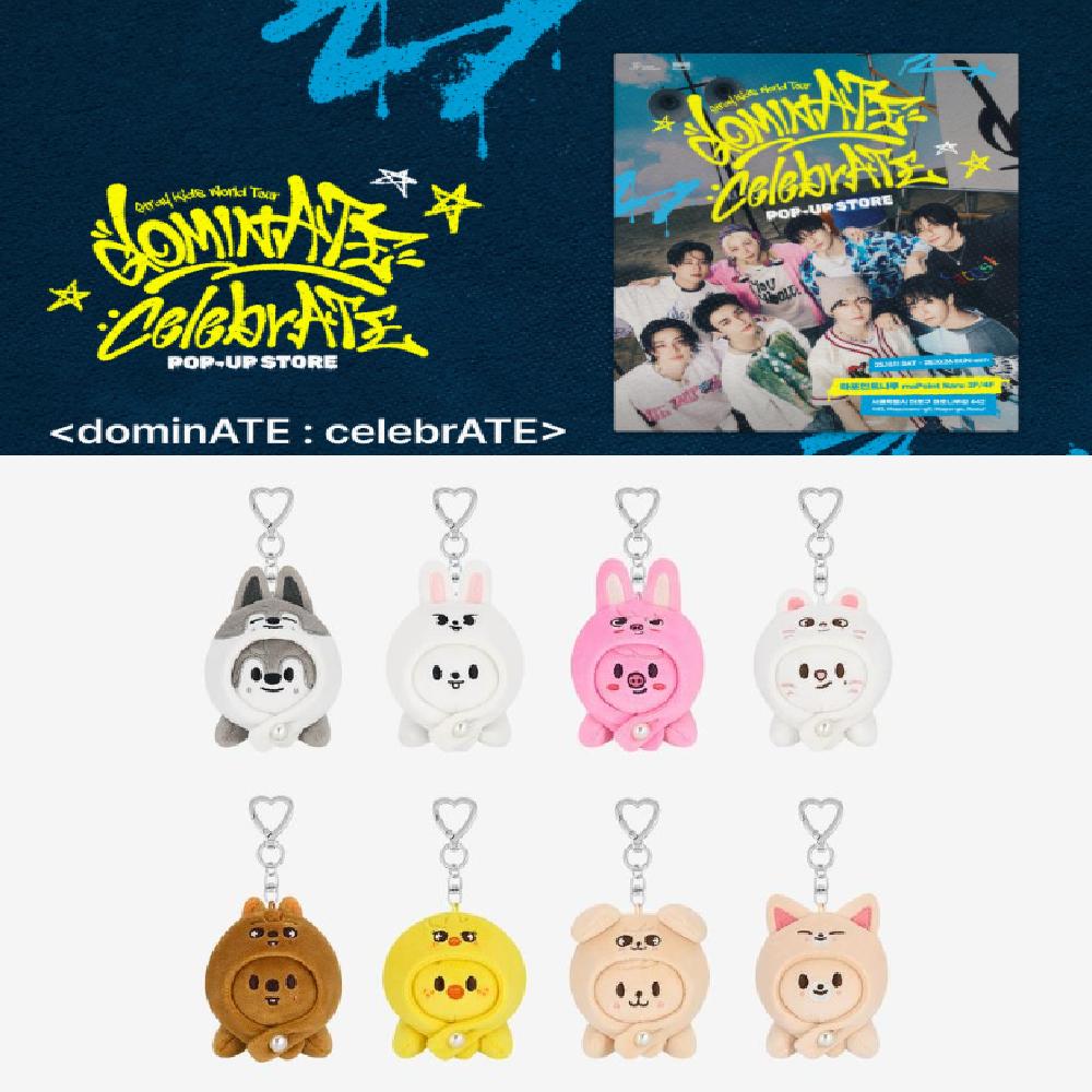 Pre-order Stray Kids World Tour dominATE: celebrATE SKZOO Key Ring Lying Ver.