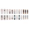 Halloween Spider 3D Three-Dimensional Wearing Nail French Manicure Long Wearing Nail Piece Press On Nails