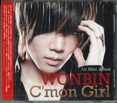 CD WONBIN - C'mon Girl  Japan ObiMusic Andere Gebraucht