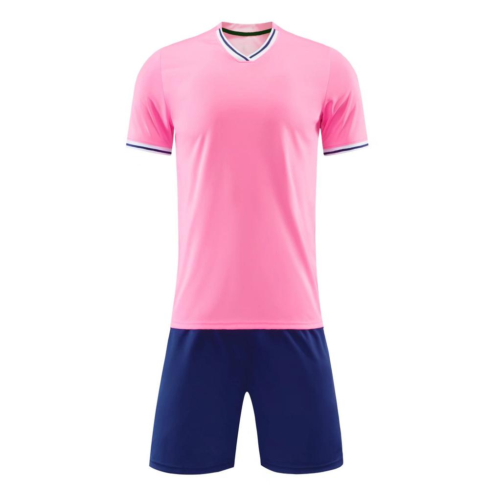 Football jersey set Adult children's men's sports training clothing Short sleeves Student kindergarten jersey Badminton jersey