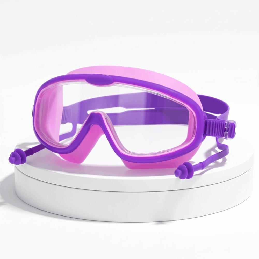 Wide View Big Frame Swim Goggles Anti-Fog Large Frame Swim Goggles Swimming Goggles Swimming