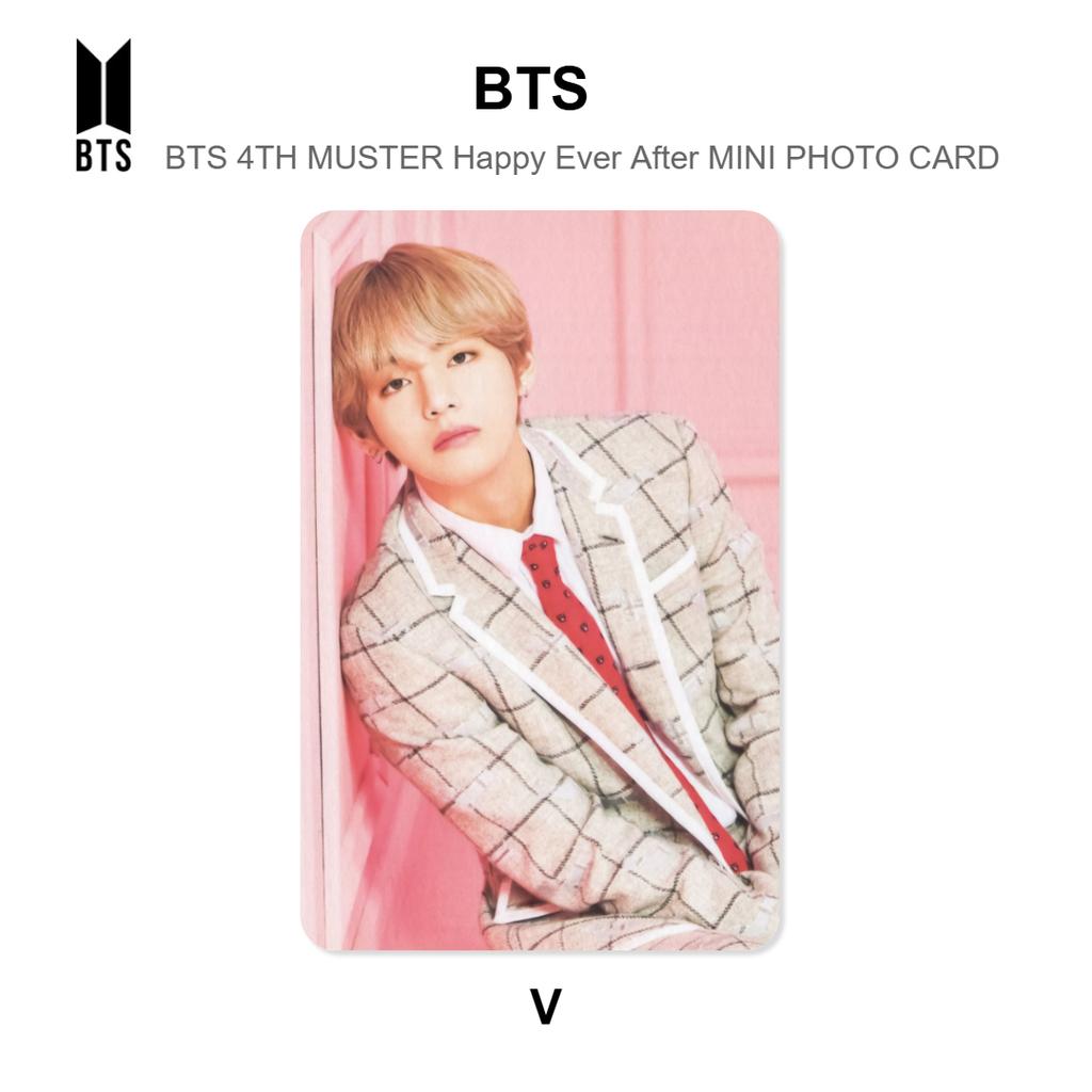 BTS BTS 4TH MUSTER Happy Ever After MINI PHOTO CARD Official Photocard