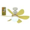 Modern Ceiling Fanlight 30W Lighted Ceiling Fan 86V-265V Decorative Ceiling Fanlight 3 Fan Speeds for Living Room Kitchen