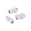 OD 1/4" 3/8" Hose Tube Connectors Reverse Osmosis Aquarium Fittings RO Water Elbow Straight Plastic Pipe Coupling Water Joints