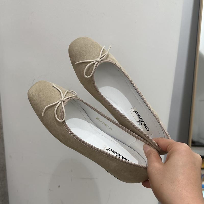 Fashion SUOJIALUN 2025 Spring New Brand Women Flat Shoes Fashion Candy Color Ladies Elegant Boat Shoes Soft Flat Heel Slip On Ballerinas