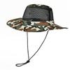 Fisherman Hat Men's Summer Camouflage Big Eaves Outdoor Fishing Sun Hat Sun Hat Construction Site Dry Farm Work Sun Hat
