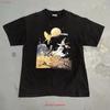 Vintage 90s Frank Fazetta L Ron Hubbard Fantasy Space T Shirt Large Vintage Breathable Designer Clothes Homme Stretched