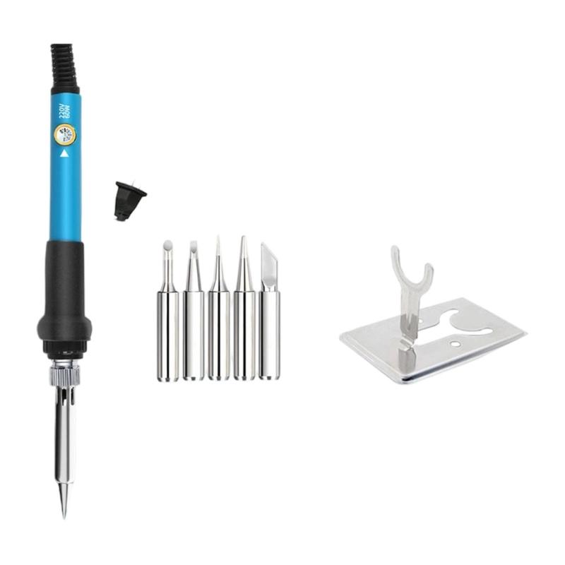 60W Digital Display Soldering Iron Soldering Tool Adjustable Temperature Accessories Available Home Repair 180-500℃