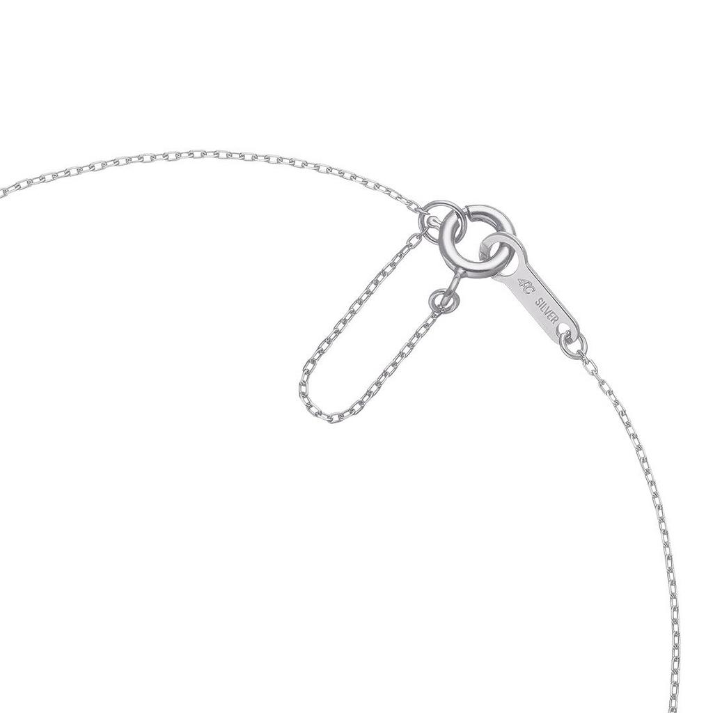 Official Silver Birthday Gift for Includes Jewelry 112544121912 4℃ Necklace, Women, Case,