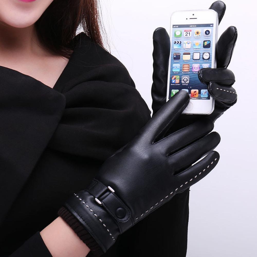 Gentlemen's Touch Screen Gloves High Quality Durable Construction Stylish Design Practical Function High Quality Practical Daily Use