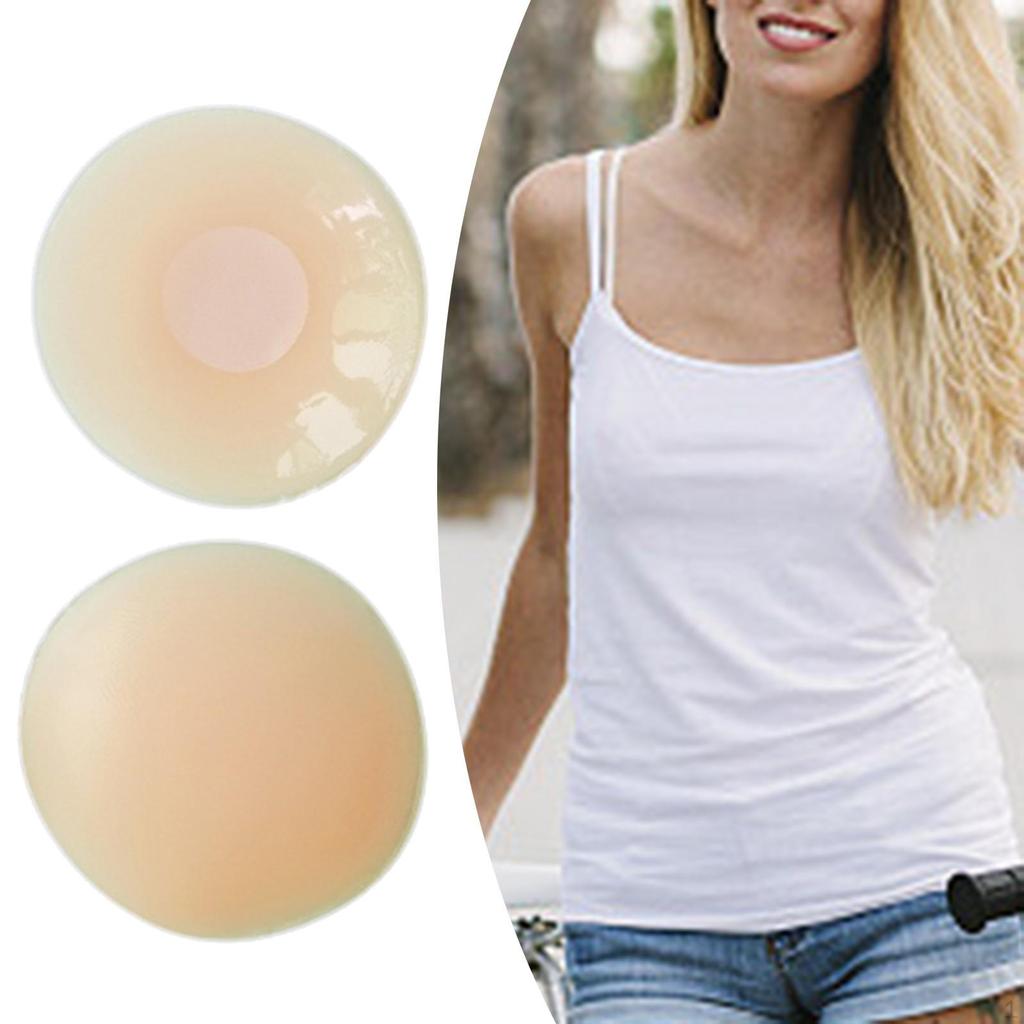 Women Breast Cover Silicone Invisible Bra Pad for Evening Dress Swimsuit