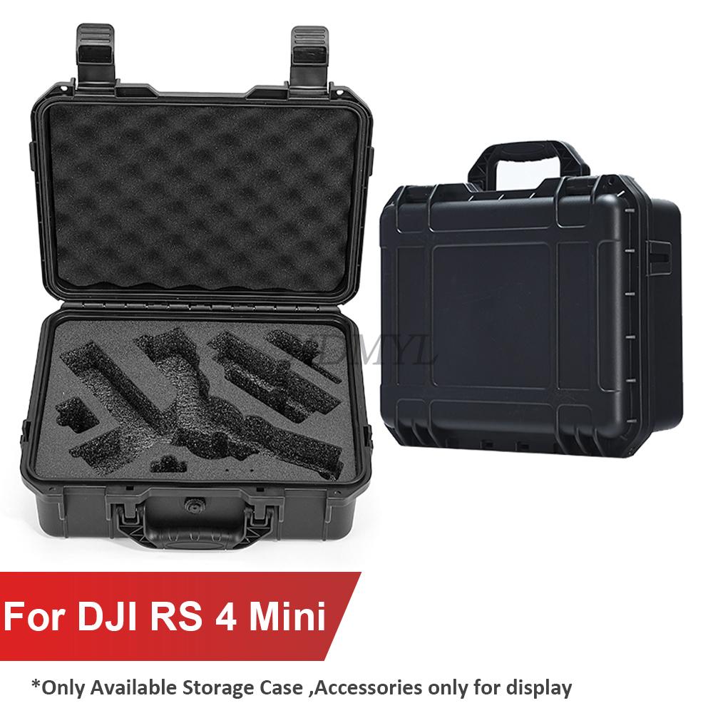 Large Capacity Safety Explosion proof Box For DJI RS 4 Mini Waterproof Suitcase Carrying Case Handle Stabilizer Accessories