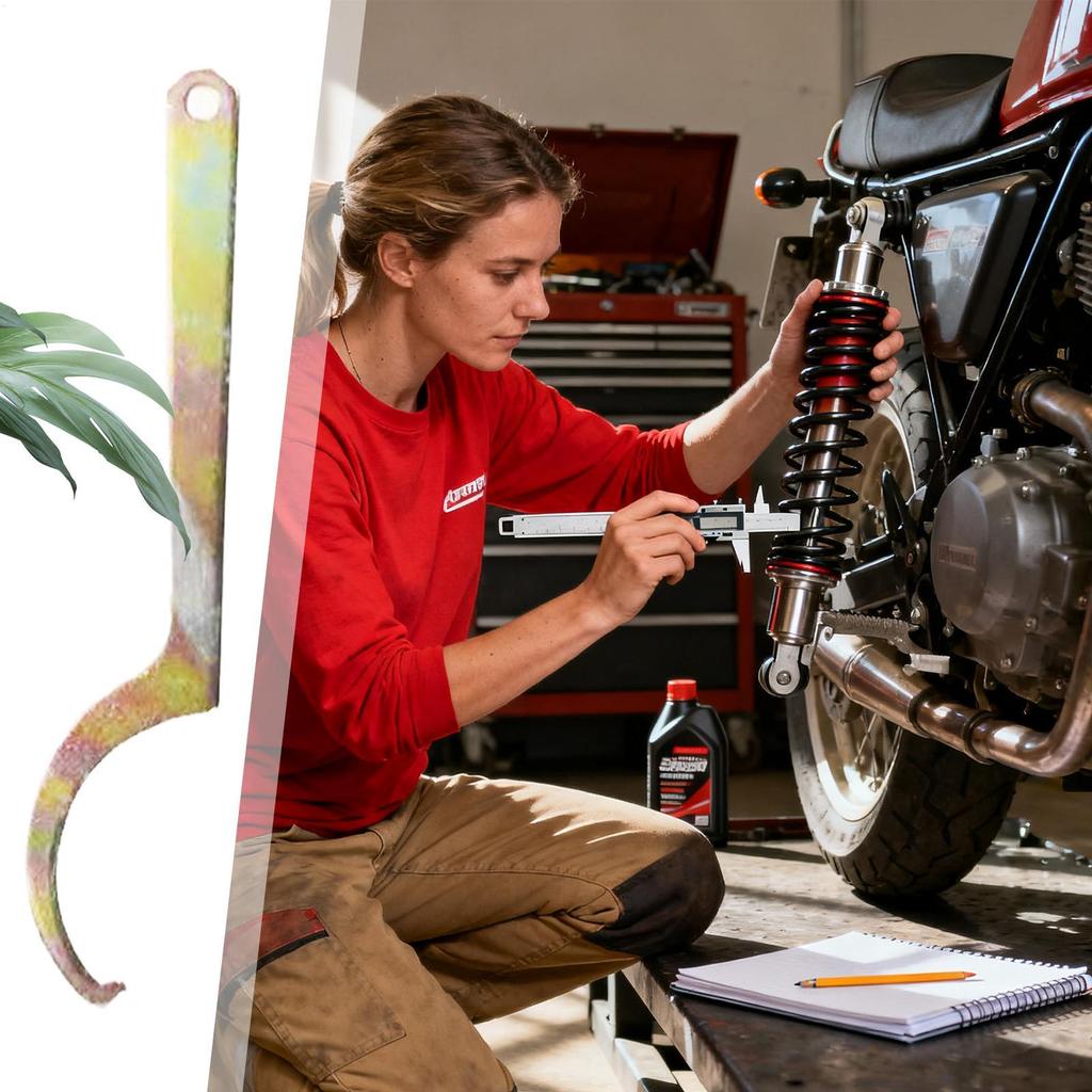 Klíč na klíč Tvar C Ruční nářadí Nastavitelný klíč na tlumiče motocyklu Klíče Pro automobil Motocykl ATV Auto