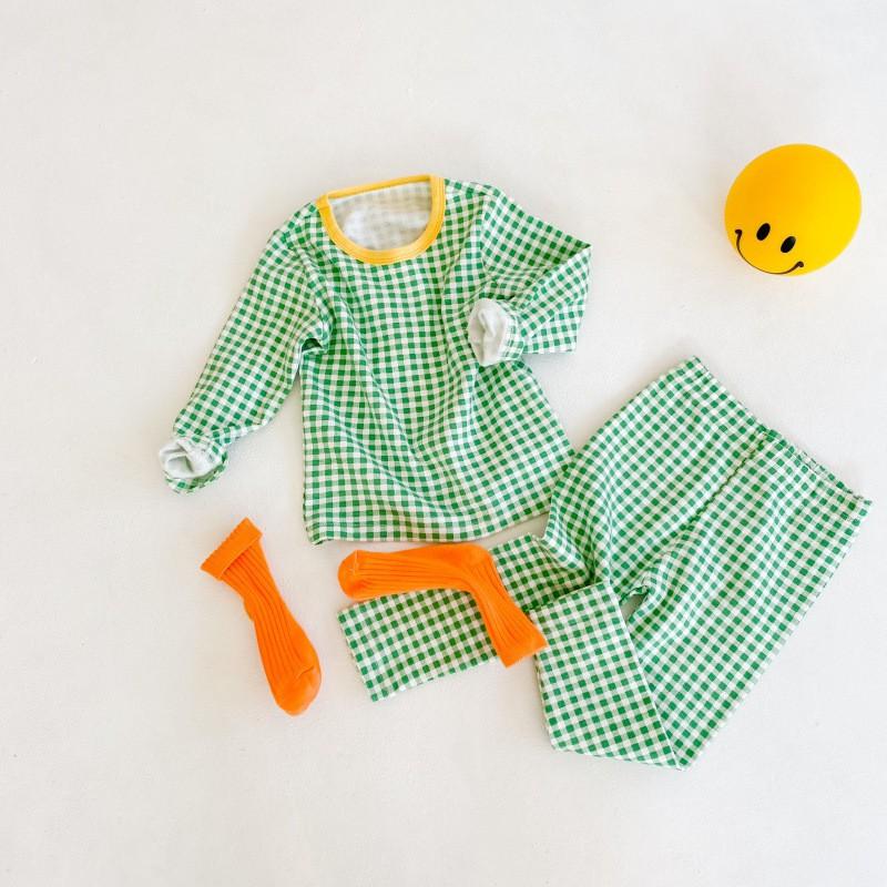 Kids Cotton Pajama Set 2Pcs Soft Homewear Boys Girls 80-140cm Winter