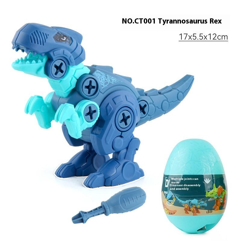 Asamblare și dezasamblare pentru copii a modelelor de dinozauri, asamblare combinată educativă, blocuri de construcție, dezasamblare și asamblare dinozauri