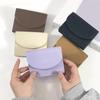 Nuovo portafoglio con cerniera in PU semplice alla moda per le donne, portamonete portatile con porta carte, porta monete, porta carte multi-slot, porta carte, portafoglio