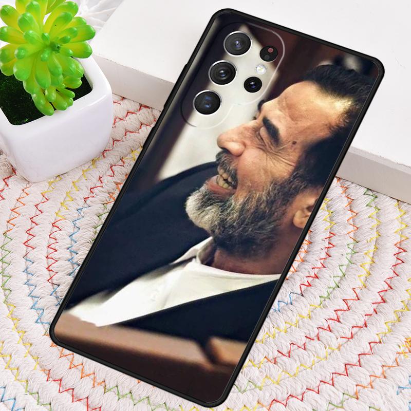 Saddam Hussein Iraq Arabic soft Phone Case For Samsung Galaxy note 10 pro S26 S25 S24 S23 S22 Ultra Plus S21 FE S20 Cover