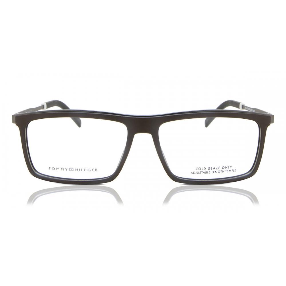 

Tommy Hilfiger Th 1847 Yz4 Men Eyeglasses Matte Brown/55-14-145