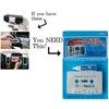 Cassette Tape Head Cleaner Demagnetizer Kits Audio Deck Tape Player Recorder Cleaner Fluids L5F4 Head Player Cassette Cleaner