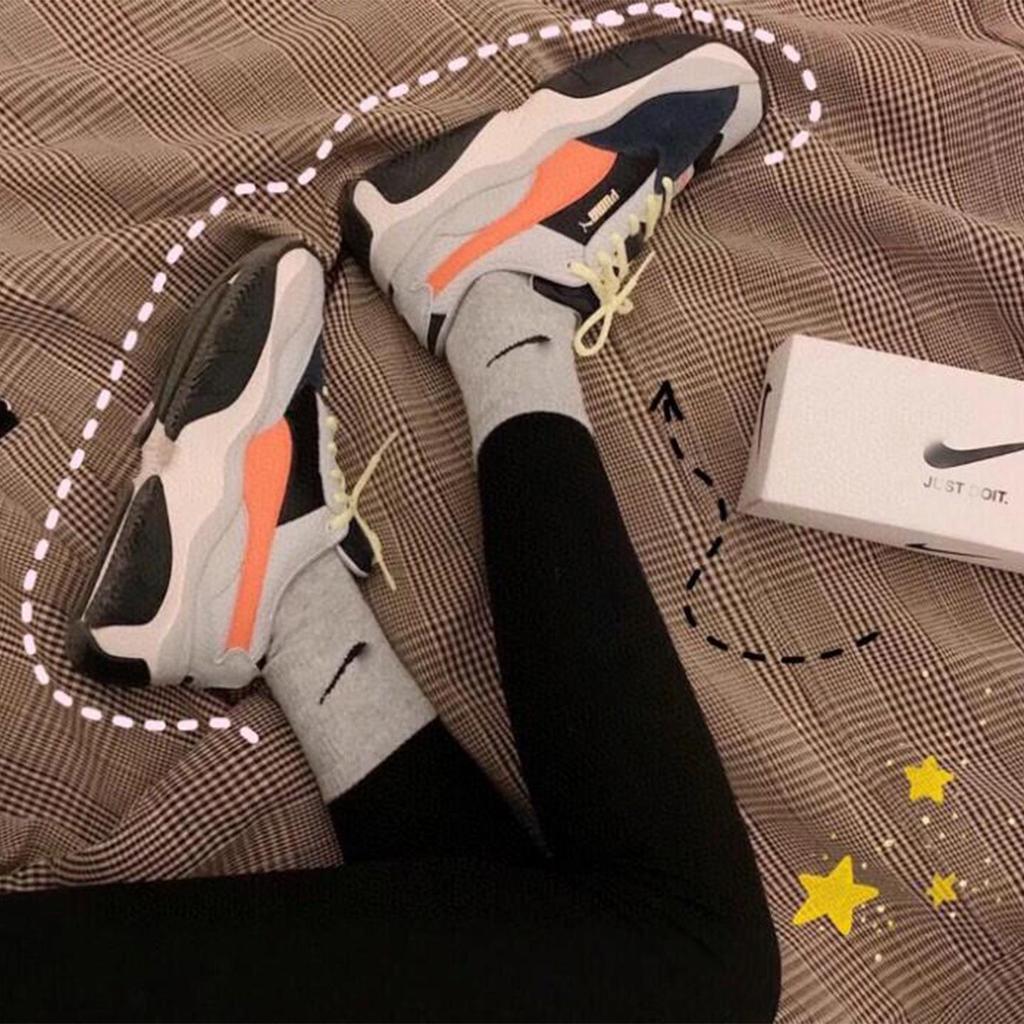 NK Unisex Mode Mittelschaft Baumwolle Sport & Freizeit Socken - Su Wan Runkes Tan