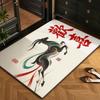 Quick Dry Door Mat Soft Floor Mat Cartoon Bath Mat  Floor Decoration
