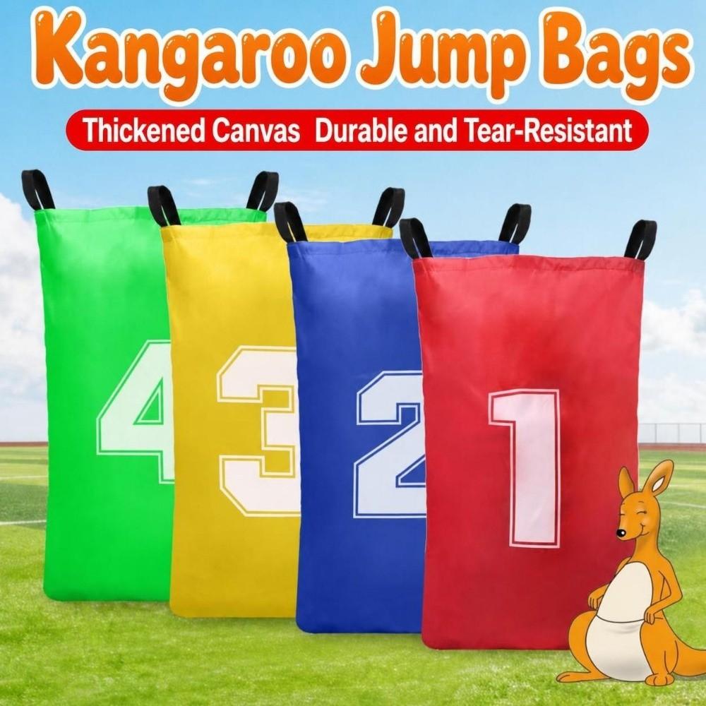 Sense Training Kangaroo Jumping Bag Multicolor Sack Race Bags Outdoor Sports Props  Outdoor Play