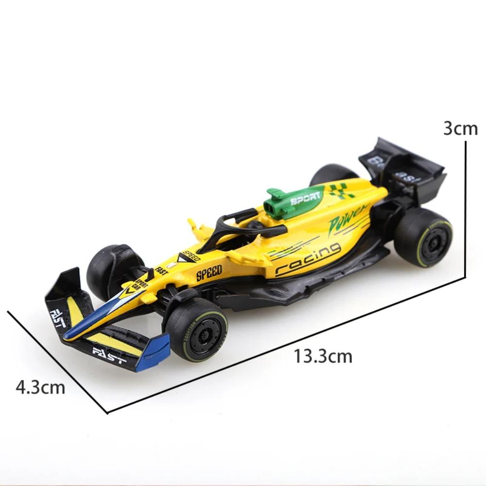 (Eingetütet) 1.43 Legierungsmodell Rennwagen Spielzeug, Exquisiter Formel-Legierungs-Rückzieher-Rennwagen, Kinderspielzeug, Bestes Geburtstagsgeschenk.