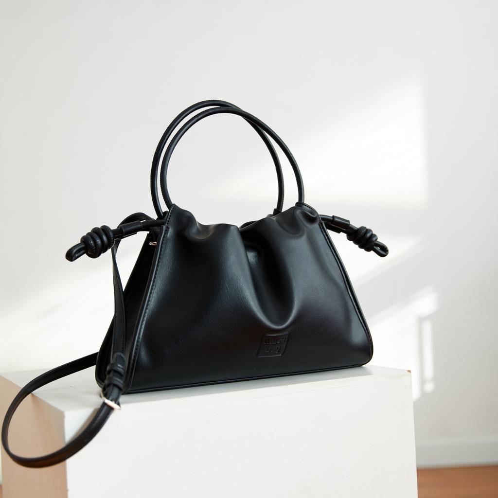 Fashion One Shoulder Crossbody Bag Women New French Texture Soft Leather Underarm Bag Versatile Commuting Handbag Trend