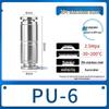 Jundingying 304 Stainless Steel Pneumatic Quick Connector